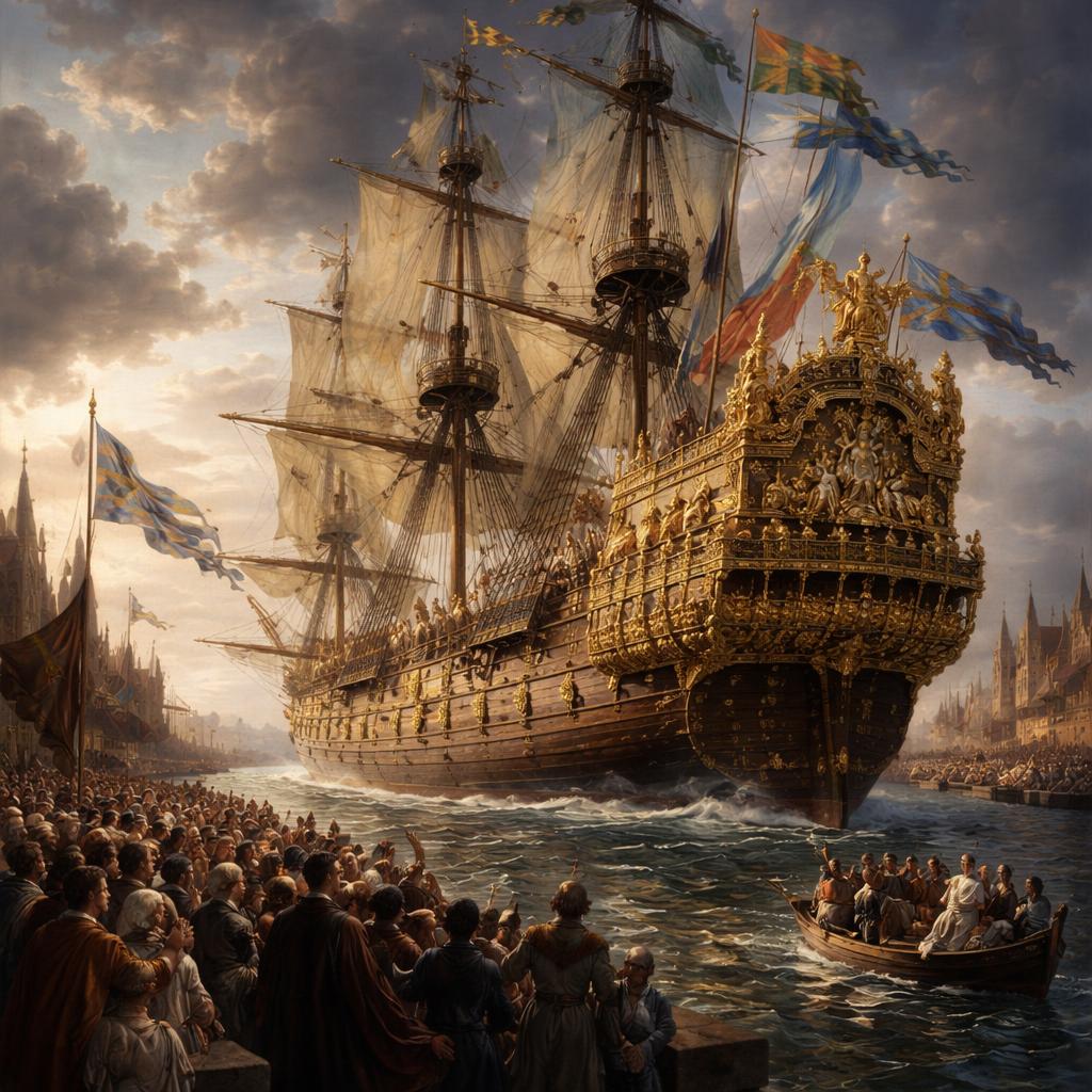Vasa — 1628 launch